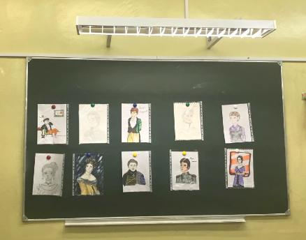 Урок-выставка на тему «Портретная галерея романа-эпопеи Л.Н. Толстого «Война и мир»