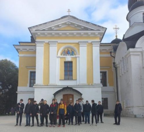Студенты филиала Тверского технологического колледжа г. Старица посетили с экскурсией Старицкий Свято-Успенский монастырь
